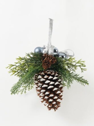 Artificial Flower 18*18*18CM Large pinecone ornament GS-66222065 Christmas Item 3,000+ sqm showroom with thousands of artificial flowers, plants & trees ready for global sourcing.