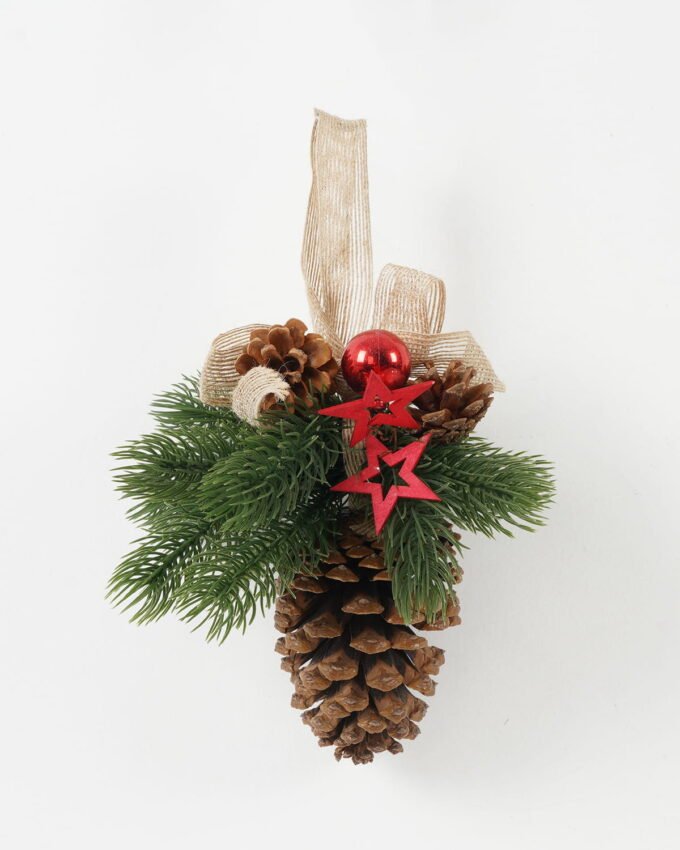 Artificial Flower 15*15*18CM Large pinecone ornament GS-66222066 Christmas Item YeahFlower is one of Chinese leading OEM manufacturers and exporters , supplying the silk flowers, wholesale artificial trees