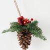 Artificial Flower 18*18*18CM Large pinecone ornament GS-66222068 Christmas Item YeahFlower is one of Chinese leading OEM manufacturers and exporters , supplying the silk flowers, wholesale artificial trees