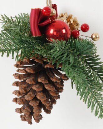 Artificial Flower 18*18*18CM Large pinecone ornament GS-66222068 Christmas Item YeahFlower is one of Chinese leading OEM manufacturers and exporters , supplying the silk flowers, wholesale artificial trees