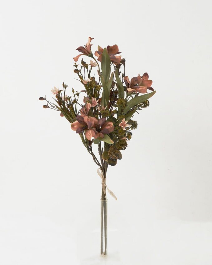 Artificial Flower 24*24*53cm Mix alstroemeria grass *4 bundle GS-16822056 Bouquet YeahFlower is one of Chinese leading OEM manufacturers and exporters , supplying the silk flowers, wholesale artificial trees