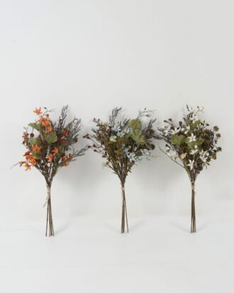 Artificial Flower 26*26*52cm Mix mini flower grass *5 bundle GS-16822059 Bouquet YeahFlower is one of Chinese leading OEM manufacturers and exporters , supplying the silk flowers, wholesale artificial trees