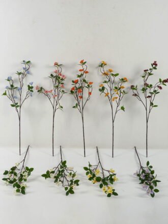 Artificial Flower 20*10*107cm Pear flower single stem GS-26222027 Single Flowers 3,000+ sqm showroom with thousands of artificial flowers, plants & trees ready for global sourcing.