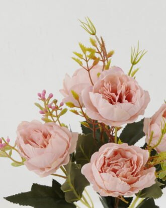 Artificial Flower 18*18*28cm Peony *5 bush GS-64122013-P2 Flowers Bush YeahFlower is one of Chinese leading OEM manufacturers and exporters , supplying the silk flowers, wholesale artificial trees