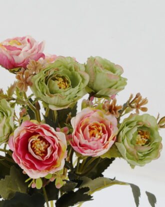 Artificial Flower 20*20*28cm Peony *6 bush GS-64122017-P1 Flowers Bush YeahFlower is one of Chinese leading OEM manufacturers and exporters , supplying the silk flowers, wholesale artificial trees