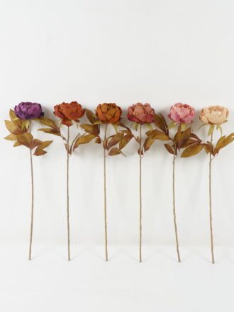 Artificial Flower 18*18*74cm Leaf single stem GS-14522009-Z1 Single Flowers 3,000+ sqm showroom with thousands of artificial flowers, plants & trees ready for global sourcing.