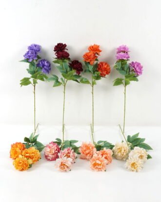 Artificial Flower 20*20*61 CM PeonySingle stem*3 GS-67922013 Single Flowers YeahFlower is one of Chinese leading OEM manufacturers and exporters , supplying the silk flowers, wholesale artificial trees