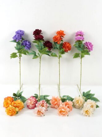Artificial Flower 72cm Plant single stem GVC-22-2921 Single Flowers 3,000+ sqm showroom with thousands of artificial flowers, plants & trees ready for global sourcing.