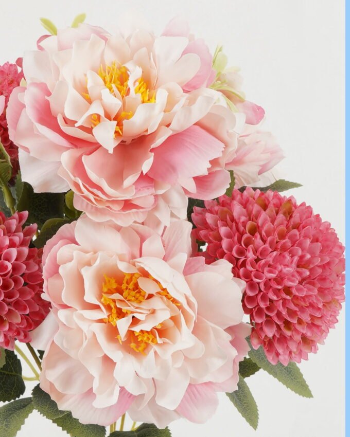 Artificial Flower 30*30*41 CM Peonybush *9 GS-67922007-P1 Flowers Bush YeahFlower is one of Chinese leading OEM manufacturers and exporters , supplying the silk flowers, wholesale artificial trees