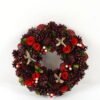 Artificial Flower Red pinecone and woodcurl wreath GS-66222069 Artificial Flower 38*38*10CM Red pinecone and woodcurl wreath GS-66222069 Christmas Item YeahFlower is one of Chinese leading OEM manufacturers and exporters , supplying the silk flowers, wholesale artificial trees