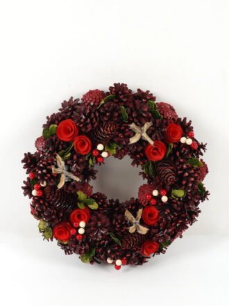 Artificial Flower 18*18*18CM Large pinecone ornament GS-66222068 Christmas Item 3,000+ sqm showroom with thousands of artificial flowers, plants & trees ready for global sourcing.