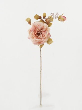 Artificial Flower 25*25*76cm Rose *2 single stem GS-14522011-Y1 Single Flowers 3,000+ sqm showroom with thousands of artificial flowers, plants & trees ready for global sourcing.