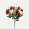 Artificial Flower 20*20*30cm Rose *21 bush GS-64122011-R1 Flowers Bush YeahFlower is one of Chinese leading OEM manufacturers and exporters , supplying the silk flowers, wholesale artificial trees