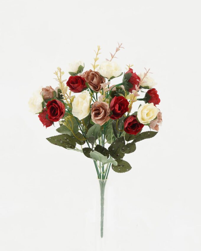 Artificial Flower 20*20*30cm Rose *21 bush GS-64122011-R1 Flowers Bush YeahFlower is one of Chinese leading OEM manufacturers and exporters , supplying the silk flowers, wholesale artificial trees