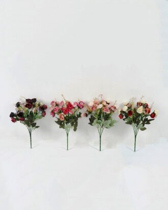 Artificial Flower 20*20*30cm Rose *21 bush GS-64122011 Flowers Bush YeahFlower is one of Chinese leading OEM manufacturers and exporters , supplying the silk flowers, wholesale artificial trees