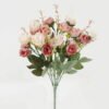 Artificial Flower 20*20*30cm Rose *21 bush GS-64122011 Flowers Bush YeahFlower is one of Chinese leading OEM manufacturers and exporters , supplying the silk flowers, wholesale artificial trees