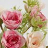 Artificial Flower 18*18*29cm Rose *5 bush GS-64122001-R2 Flowers Bush YeahFlower is one of Chinese leading OEM manufacturers and exporters , supplying the silk flowers, wholesale artificial trees
