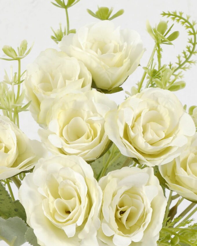 Artificial Flower 18*18*29cm Rose *5 bush GS-64122001-W1 Flowers Bush YeahFlower is one of Chinese leading OEM manufacturers and exporters , supplying the silk flowers, wholesale artificial trees