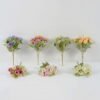 Artificial Flower 18*18*29cm Rose *5 bush GS-64122001 Flowers Bush YeahFlower is one of Chinese leading OEM manufacturers and exporters , supplying the silk flowers, wholesale artificial trees