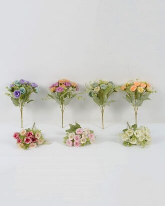 Artificial Flower 18*18*29cm Rose *5 bush GS-64122001 Flowers Bush YeahFlower is one of Chinese leading OEM manufacturers and exporters , supplying the silk flowers, wholesale artificial trees