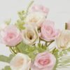 Artificial Flower 18*18*29cm Rose *5 bush GS-64122001 Flowers Bush YeahFlower is one of Chinese leading OEM manufacturers and exporters , supplying the silk flowers, wholesale artificial trees