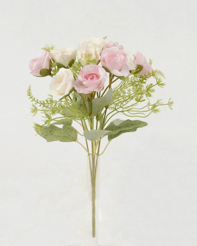 Artificial Flower 18*18*29cm Rose *5 bush GS-64122001 Flowers Bush YeahFlower is one of Chinese leading OEM manufacturers and exporters , supplying the silk flowers, wholesale artificial trees