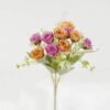 Artificial Flower 18*18*29cm Rose *5 bush GS-64122001 Flowers Bush YeahFlower is one of Chinese leading OEM manufacturers and exporters , supplying the silk flowers, wholesale artificial trees