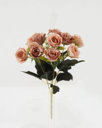 Artificial Flower 20*20*29cm Rose *5 bush GS-64122002-K1 Flowers Bush YeahFlower is one of Chinese leading OEM manufacturers and exporters , supplying the silk flowers, wholesale artificial trees