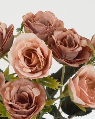 Artificial Flower 20*20*29cm Rose *5 bush GS-64122002-K1 Flowers Bush YeahFlower is one of Chinese leading OEM manufacturers and exporters , supplying the silk flowers, wholesale artificial trees