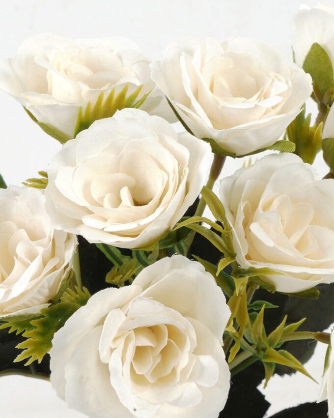 Artificial Flower 20*20*29cm Rose *5 bush GS-64122002-W1 Flowers Bush YeahFlower is one of Chinese leading OEM manufacturers and exporters , supplying the silk flowers, wholesale artificial trees