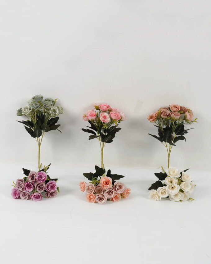 Artificial Flower 20*20*29cm Rose *5 bush GS-64122002 Flowers Bush YeahFlower is one of Chinese leading OEM manufacturers and exporters , supplying the silk flowers, wholesale artificial trees