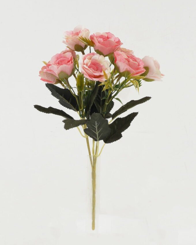 Artificial Flower 20*20*29cm Rose *5 bush GS-64122002 Flowers Bush YeahFlower is one of Chinese leading OEM manufacturers and exporters , supplying the silk flowers, wholesale artificial trees