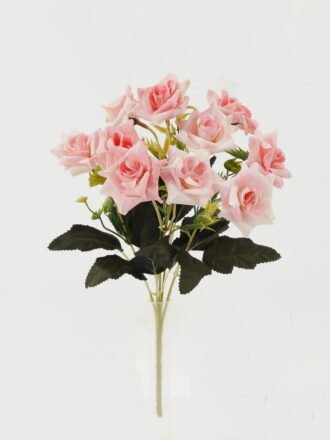 Artificial Flower 20*20*29cm Rose *5 bush GS-64122005-G1 Flowers Bush 3,000+ sqm showroom with thousands of artificial flowers, plants & trees ready for global sourcing.