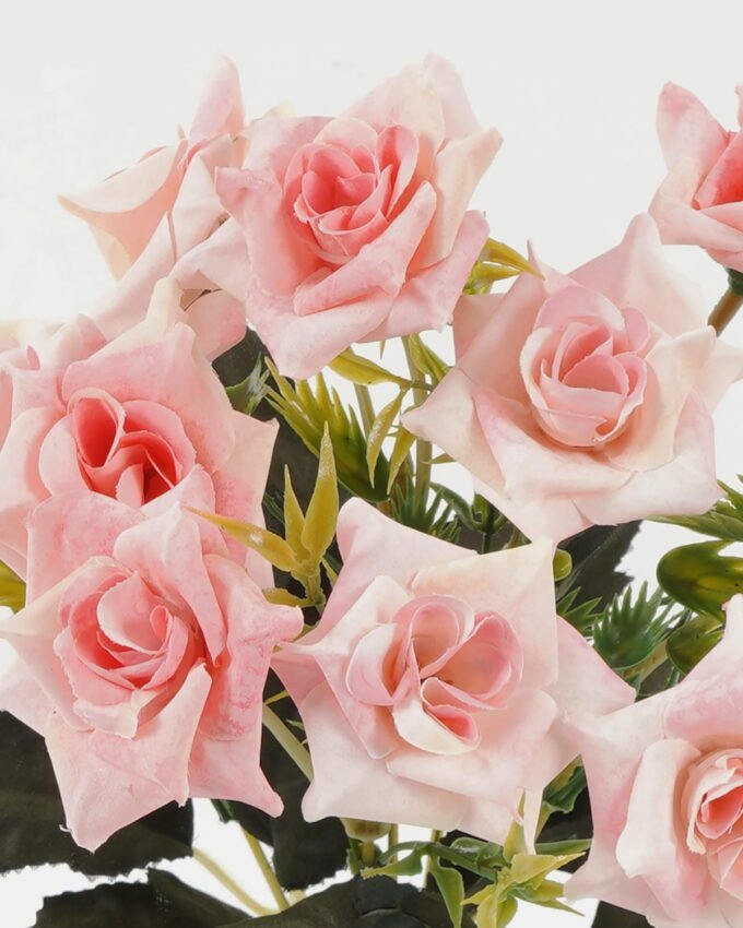 Artificial Flower 20*20*29cm Rose *5 bush GS-64122005-P1 Flowers Bush YeahFlower is one of Chinese leading OEM manufacturers and exporters , supplying the silk flowers, wholesale artificial trees