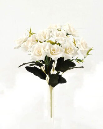 Artificial Flower 20*20*29cm Rose *5 bush GS-64122005-W1 Flowers Bush YeahFlower is one of Chinese leading OEM manufacturers and exporters , supplying the silk flowers, wholesale artificial trees