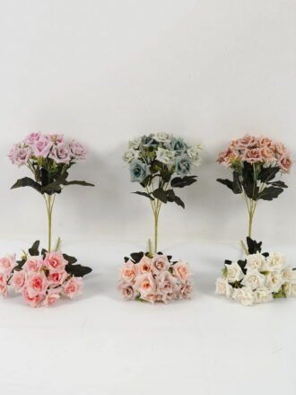 Artificial Flower 18*18*29cm Club *6 bush GS-64122015 Flowers Bush 3,000+ sqm showroom with thousands of artificial flowers, plants & trees ready for global sourcing.