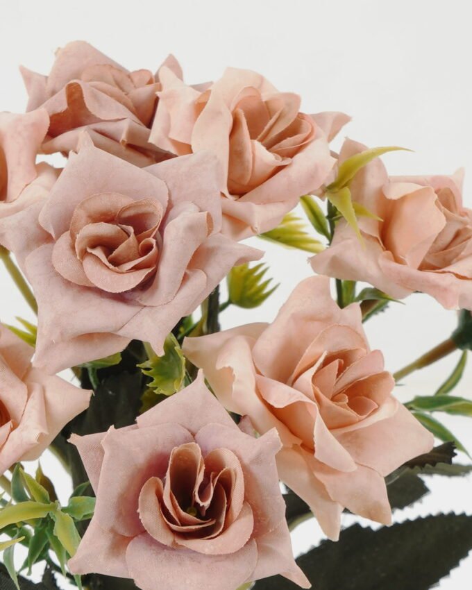 Artificial Flower 20*20*29cm Rose *5 bush GS-64122005 Flowers Bush YeahFlower is one of Chinese leading OEM manufacturers and exporters , supplying the silk flowers, wholesale artificial trees