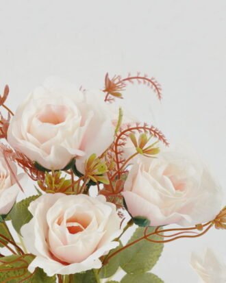 Artificial Flower 17*17*30cm Rose *5 bush GS-64122014-P2 Flowers Bush YeahFlower is one of Chinese leading OEM manufacturers and exporters , supplying the silk flowers, wholesale artificial trees