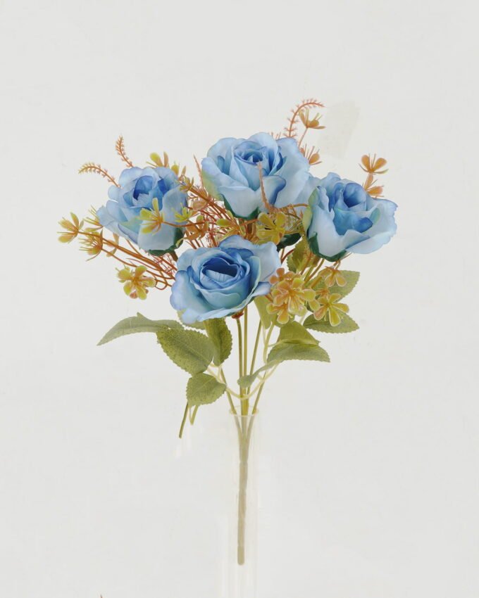 Artificial Flower 17*17*30cm Rose *5 bush GS-64122014 Flowers Bush YeahFlower is one of Chinese leading OEM manufacturers and exporters , supplying the silk flowers, wholesale artificial trees