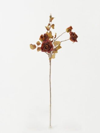 Artificial Flower 23*23*70cm Rose *5 single stem GS-14522014 Single Flowers 3,000+ sqm showroom with thousands of artificial flowers, plants & trees ready for global sourcing.