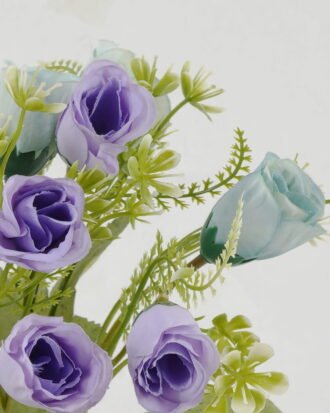 Artificial Flower 20*20*33cm Rose *6 bush GS-64122004-Z1 Flowers Bush YeahFlower is one of Chinese leading OEM manufacturers and exporters , supplying the silk flowers, wholesale artificial trees