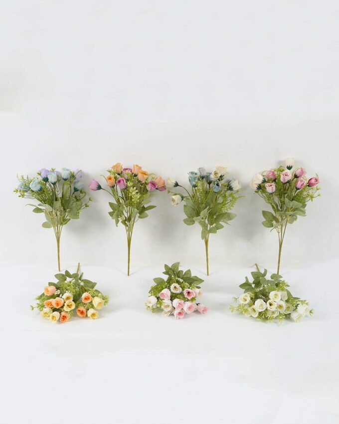Artificial Flower 20*20*33cm Rose *6 bush GS-64122004 Flowers Bush YeahFlower is one of Chinese leading OEM manufacturers and exporters , supplying the silk flowers, wholesale artificial trees