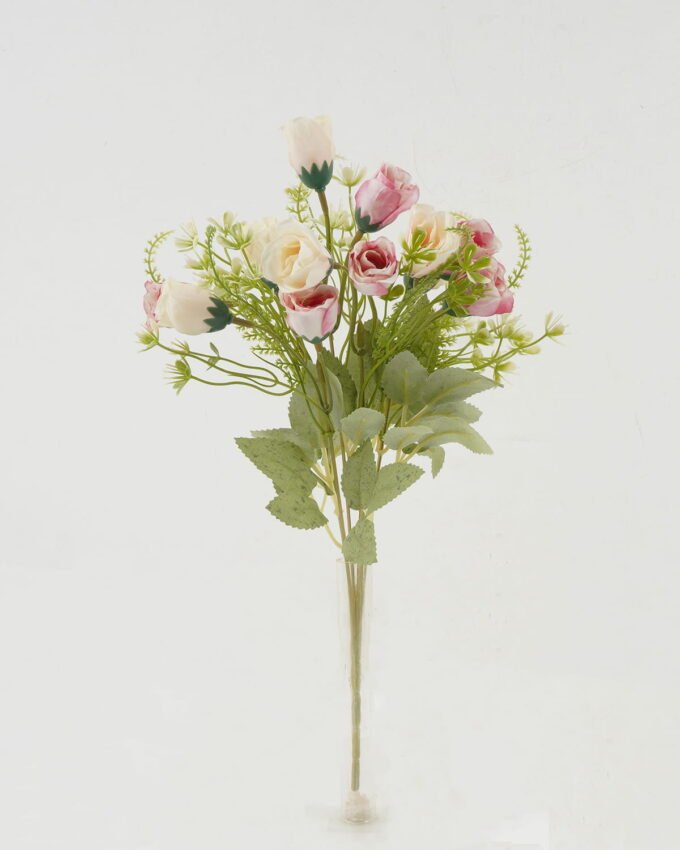 Artificial Flower 20*20*33cm Rose *6 bush GS-64122004 Flowers Bush YeahFlower is one of Chinese leading OEM manufacturers and exporters , supplying the silk flowers, wholesale artificial trees