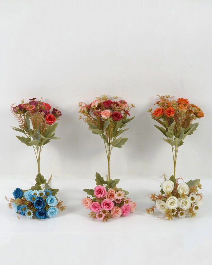 Artificial Flower 20*20*32cm Rose *6 bush GS-64122007 Flowers Bush YeahFlower is one of Chinese leading OEM manufacturers and exporters , supplying the silk flowers, wholesale artificial trees