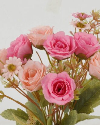 Artificial Flower 20*20*32cm Rose *6 bush GS-64122007 Flowers Bush YeahFlower is one of Chinese leading OEM manufacturers and exporters , supplying the silk flowers, wholesale artificial trees