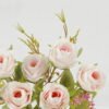 Artificial Flower 19*19*30cm Rose *6 bush GS-64122016-Z1 Flowers Bush YeahFlower is one of Chinese leading OEM manufacturers and exporters , supplying the silk flowers, wholesale artificial trees