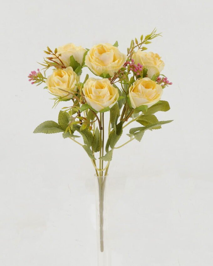 Artificial Flower 19*19*30cm Rose *6 bush GS-64122016-Z1 Flowers Bush YeahFlower is one of Chinese leading OEM manufacturers and exporters , supplying the silk flowers, wholesale artificial trees