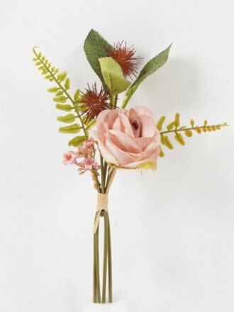 Artificial Flower 15*15*24cm Rose bundle GS-36622062-W1 Bouquet 3,000+ sqm showroom with thousands of artificial flowers, plants & trees ready for global sourcing.