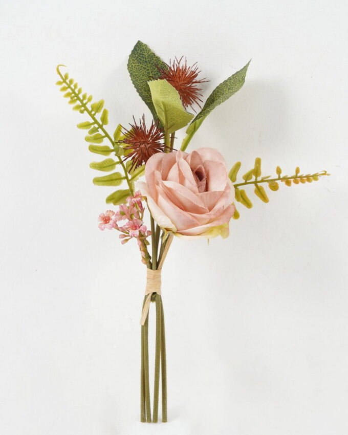 Artificial Flower 15*15*24cm Rose bundle GS-36622062-P1 Bouquet YeahFlower is one of Chinese leading OEM manufacturers and exporters , supplying the silk flowers, wholesale artificial trees