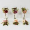 Artificial Flower 15*15*24cm Rose bundle GS-36622062 Bouquet YeahFlower is one of Chinese leading OEM manufacturers and exporters , supplying the silk flowers, wholesale artificial trees